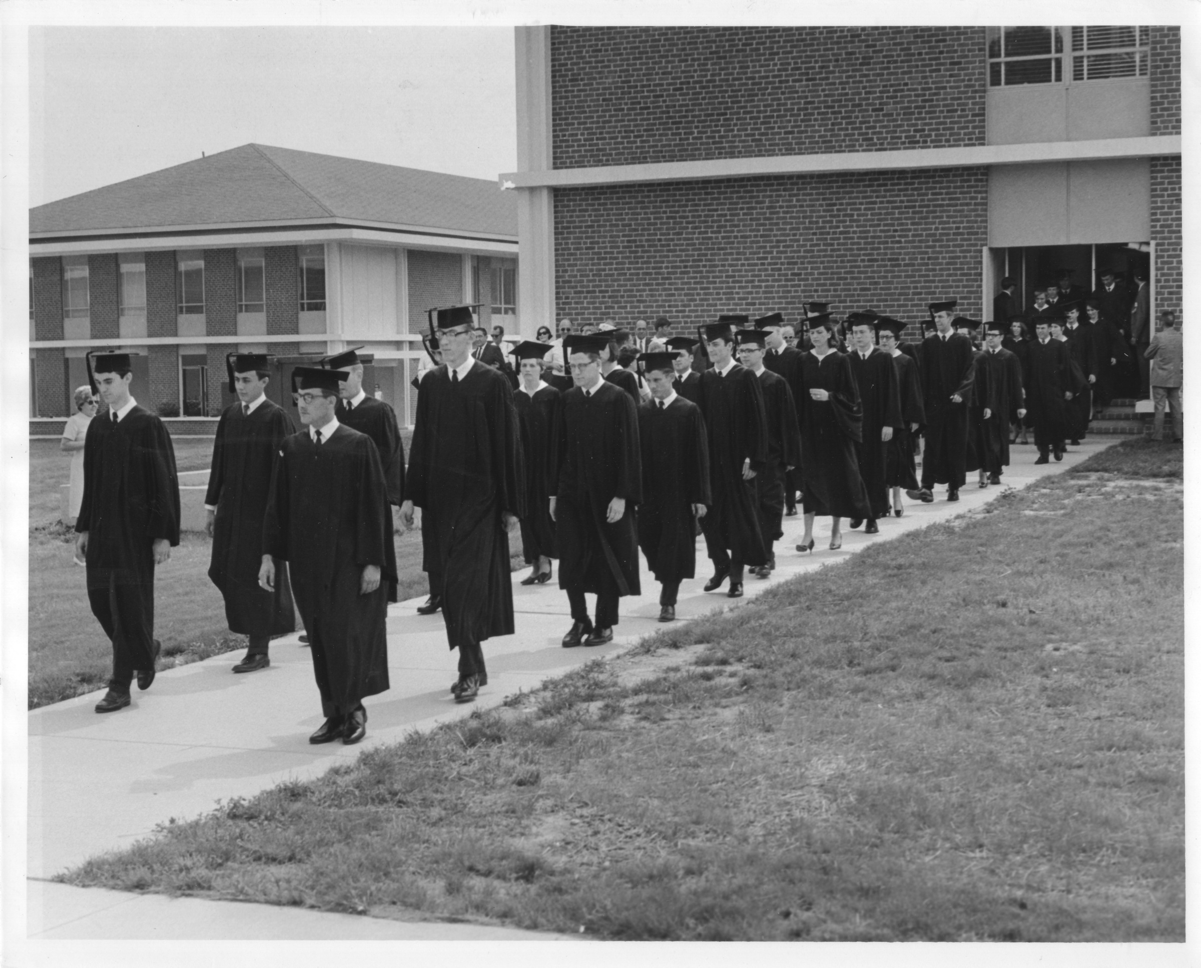 Procession, George Mason College Commencement, June 9, 1968 