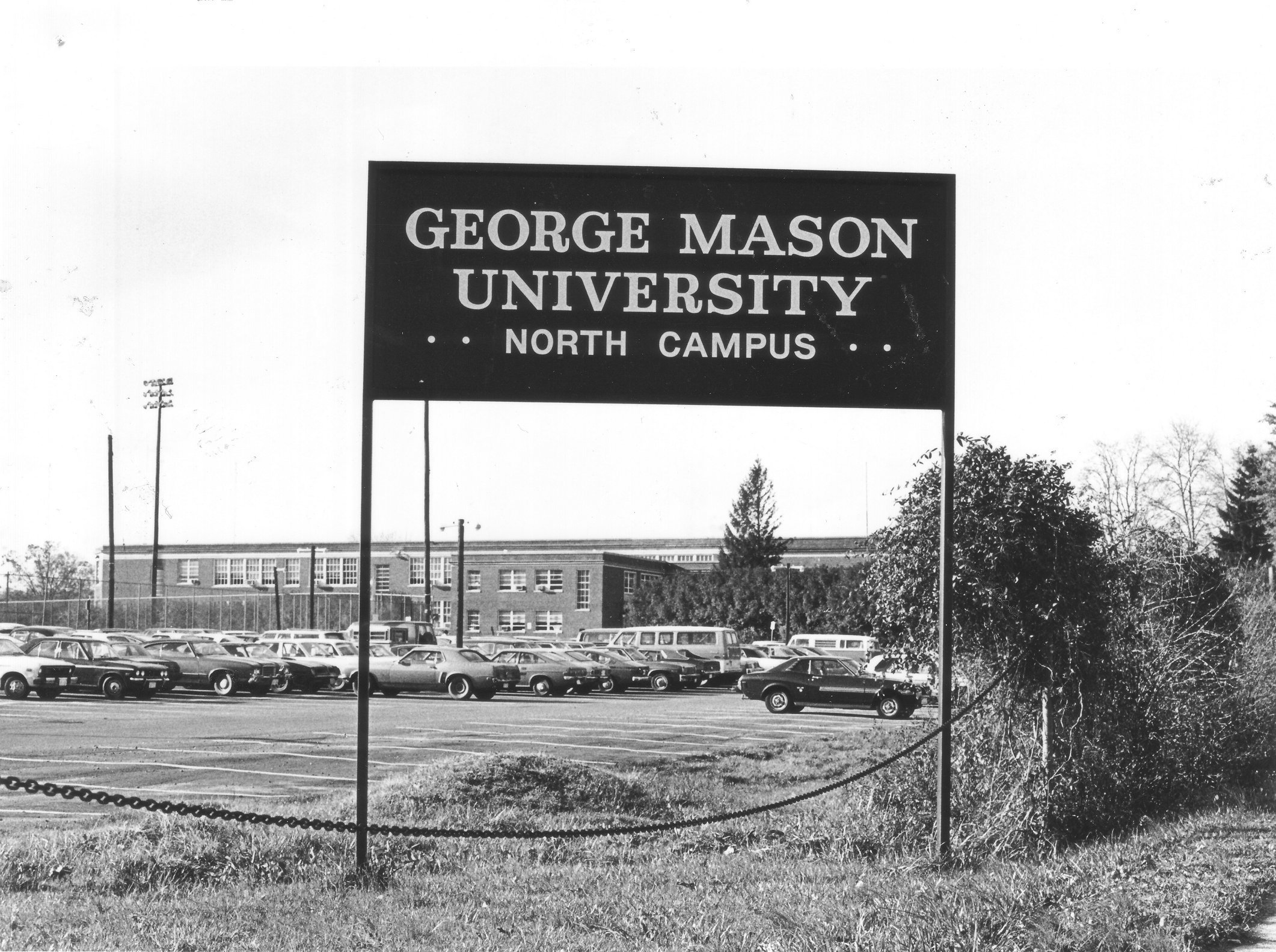 George Mason University North Campus sign